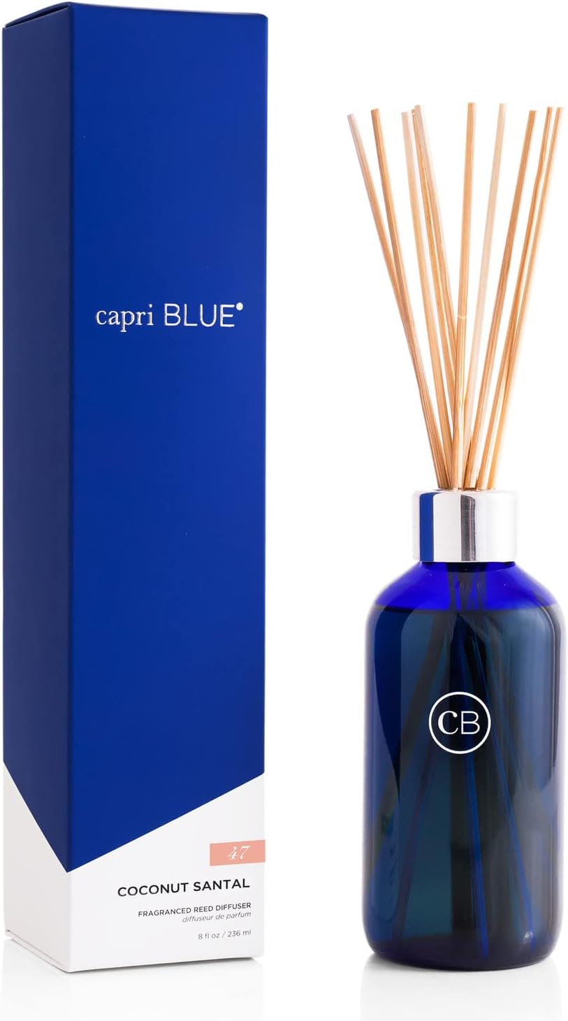 Capri Blue Coconut Santal Reed Diffuser Set
