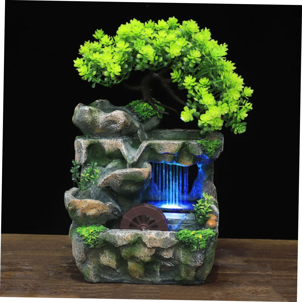 Elegant Tabletop Water Fountain for Home Office Decor