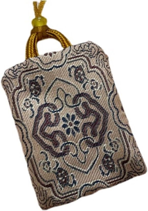 Chinese Style Talisman Woven Brocade Sachet