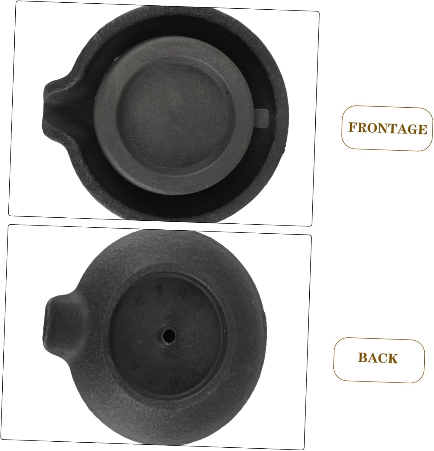 VICASKY Decorative Tabletop Fountain Millstone Water Feature Compact Easy to Maintain