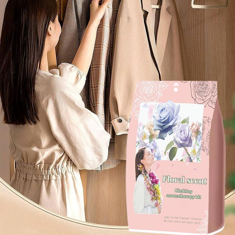 Floral Camphor Balls for Wardrobe Freshening