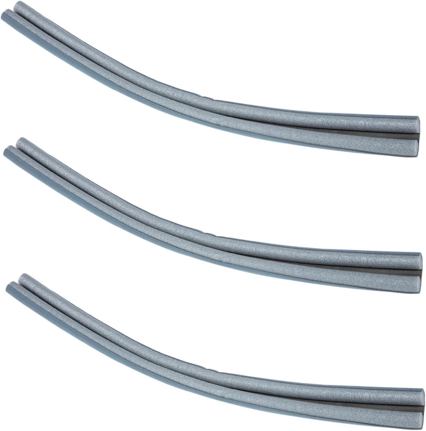 3pc Door Draft Stopper Weather Stripping for Home and Dorm