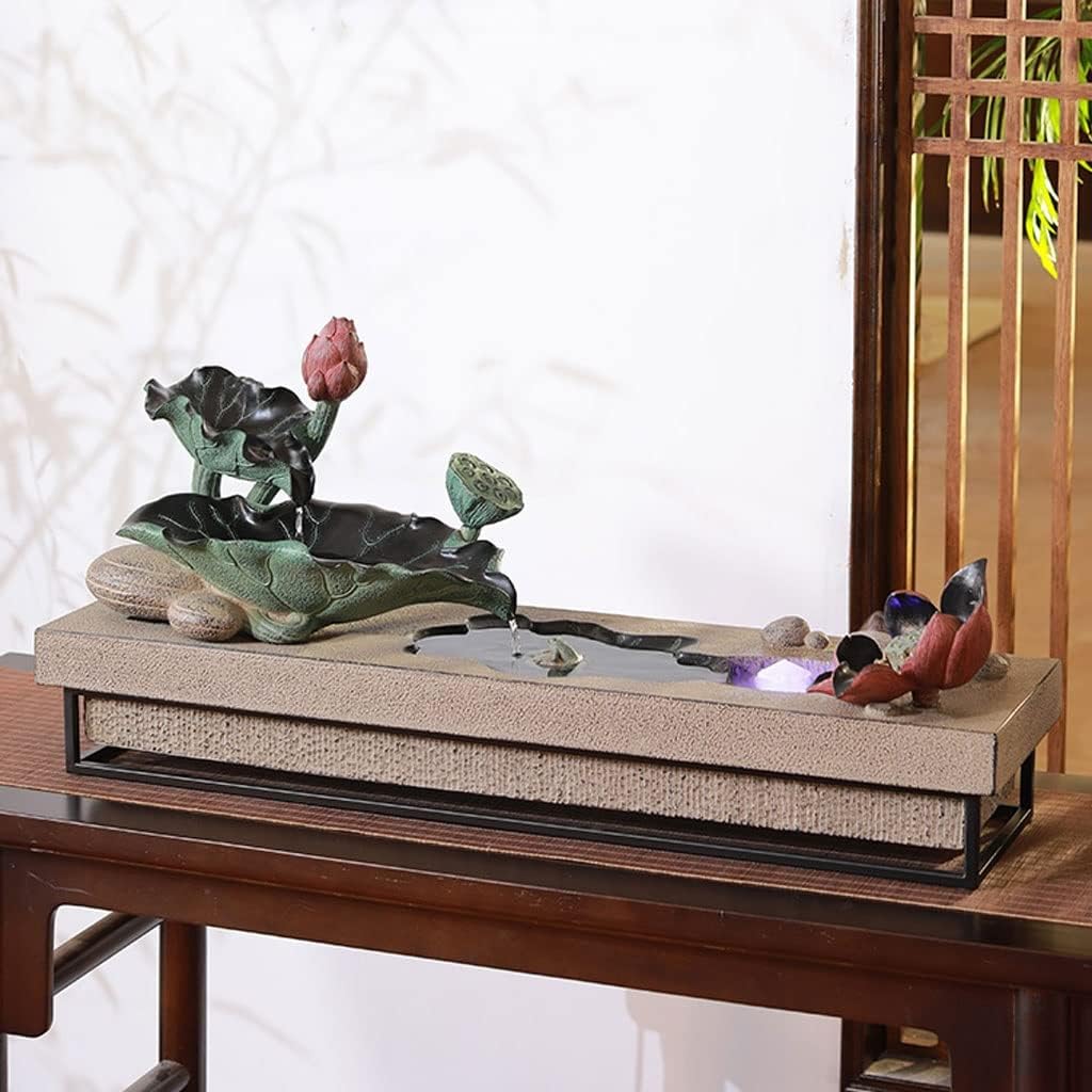 YOtat Indoor Water Fountain for Home Office Decor