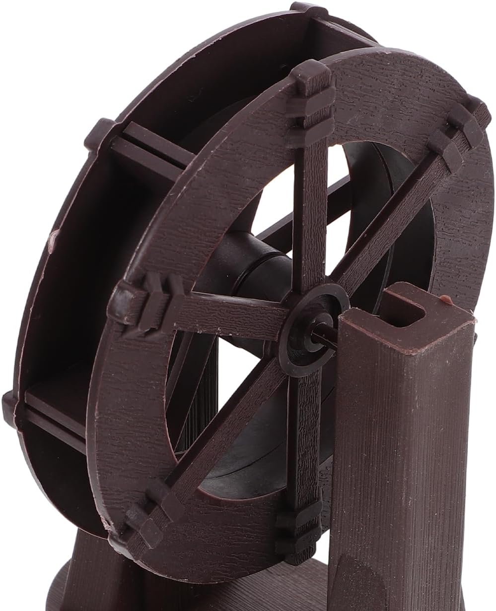STOBAZA Miniature Water Wheel Fountain Decor