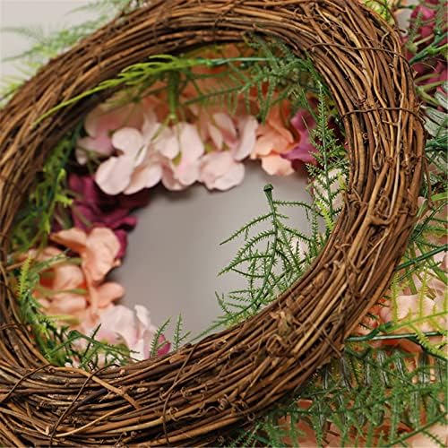 Double Door Christmas Wreath Pink Wreath for Front Door