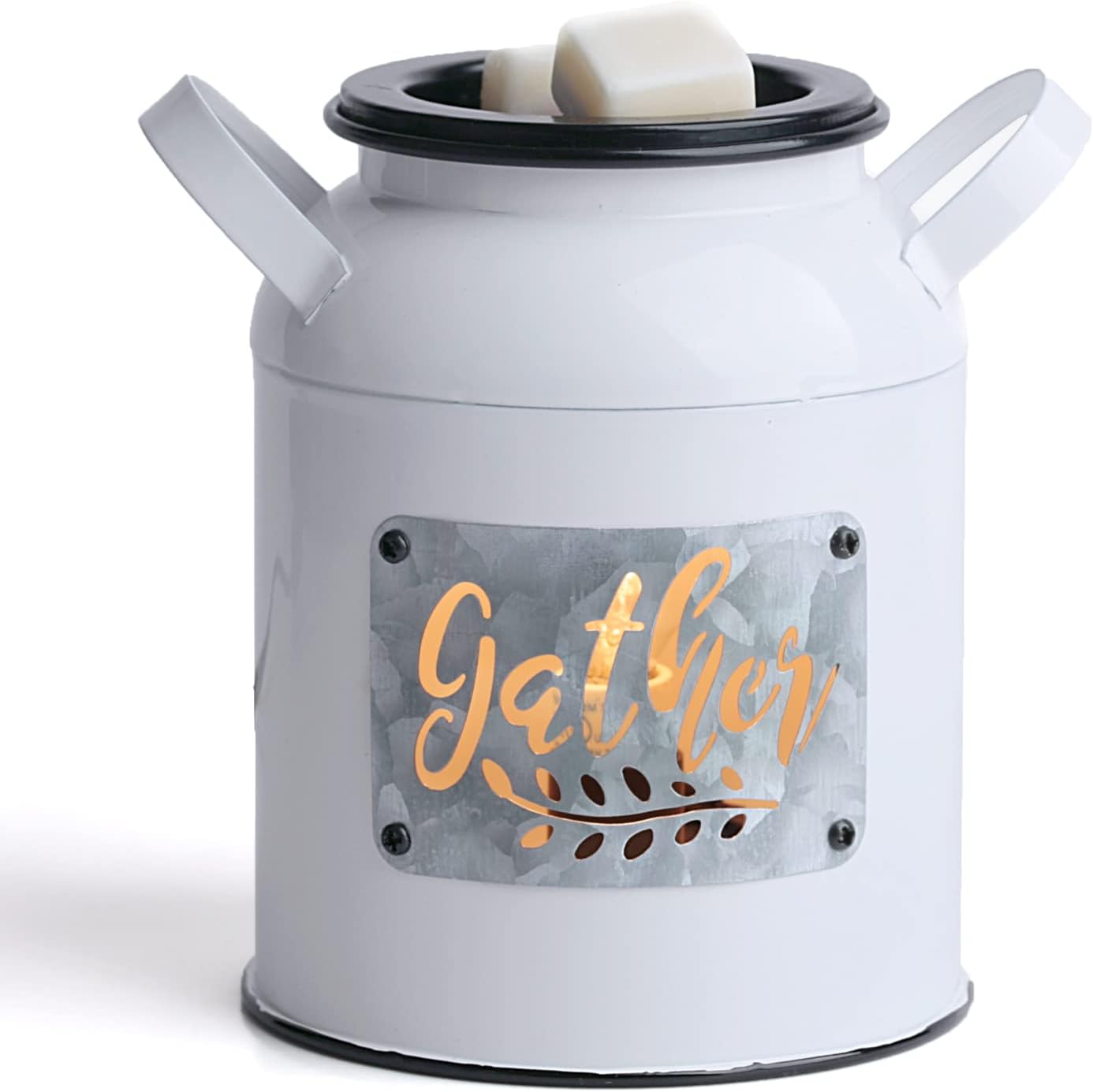 Rustic Farmhouse Wax Warmer with Milk Jug Design