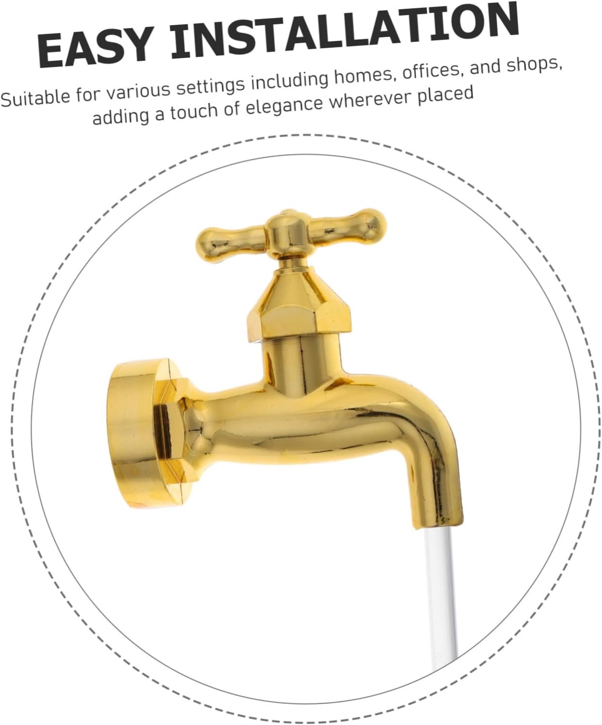 Yardwe Floating Water Feature Tabletop Fountain for Home Office Decor