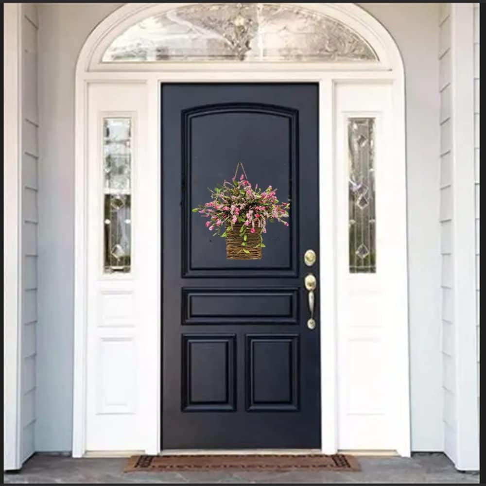 Cream Hydrangea Door Wreath - Elegant Summer Decor