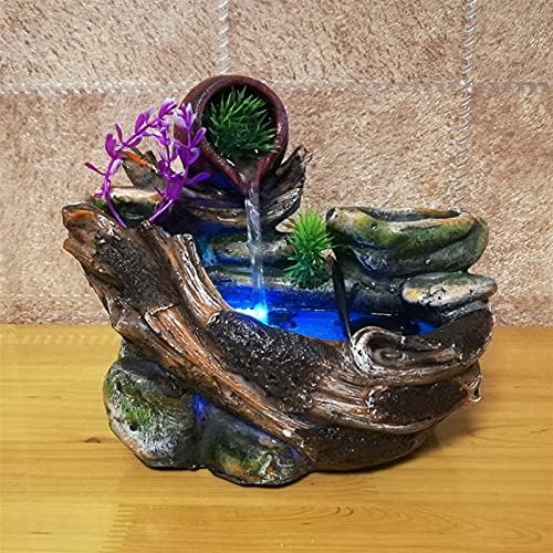 SUNESA Tabletop Fountain Indoor Decor with Plants