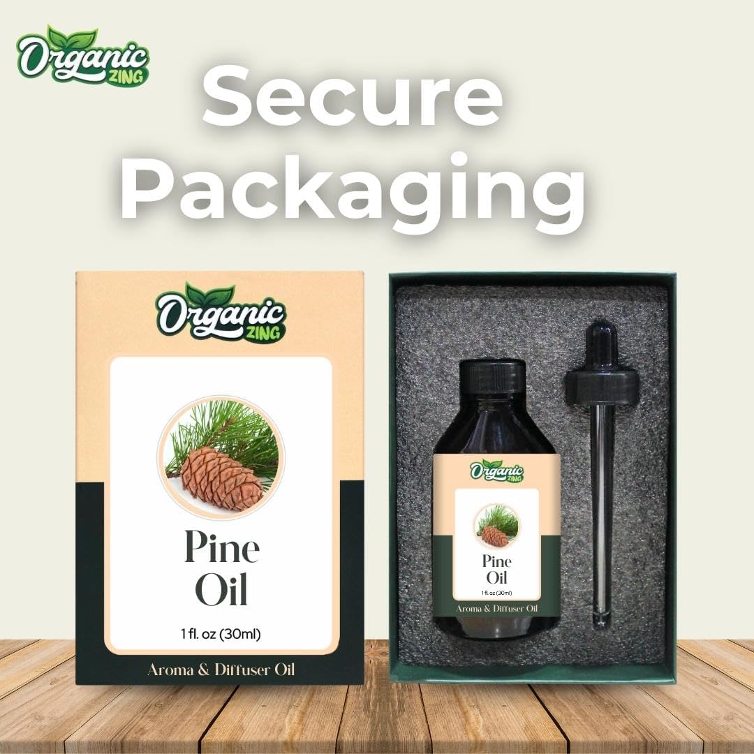 Organic Zing Pine Aroma Diffuser Oil 30 ml