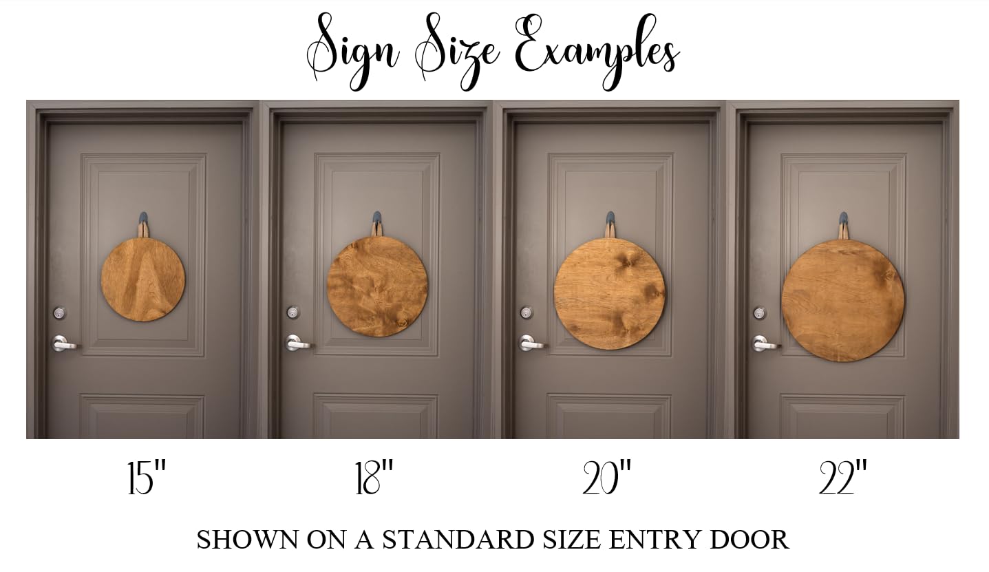 Handmade Double Door Fall Welcome Sign Wreath