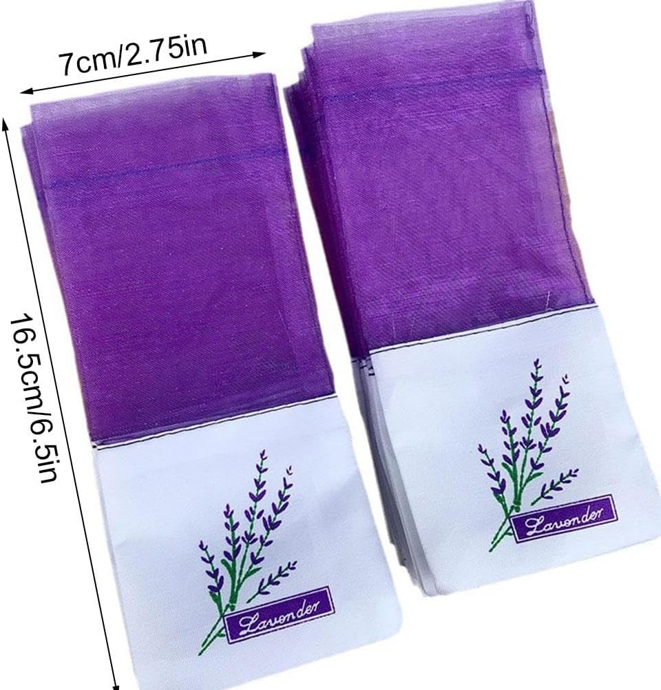20 Pcs Lavender Sachet Bags for Home Freshener and Gifts