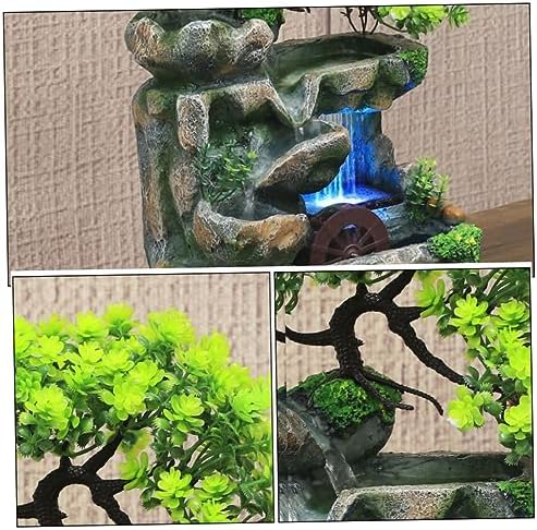 Elegant Tabletop Water Fountain for Home Office Decor