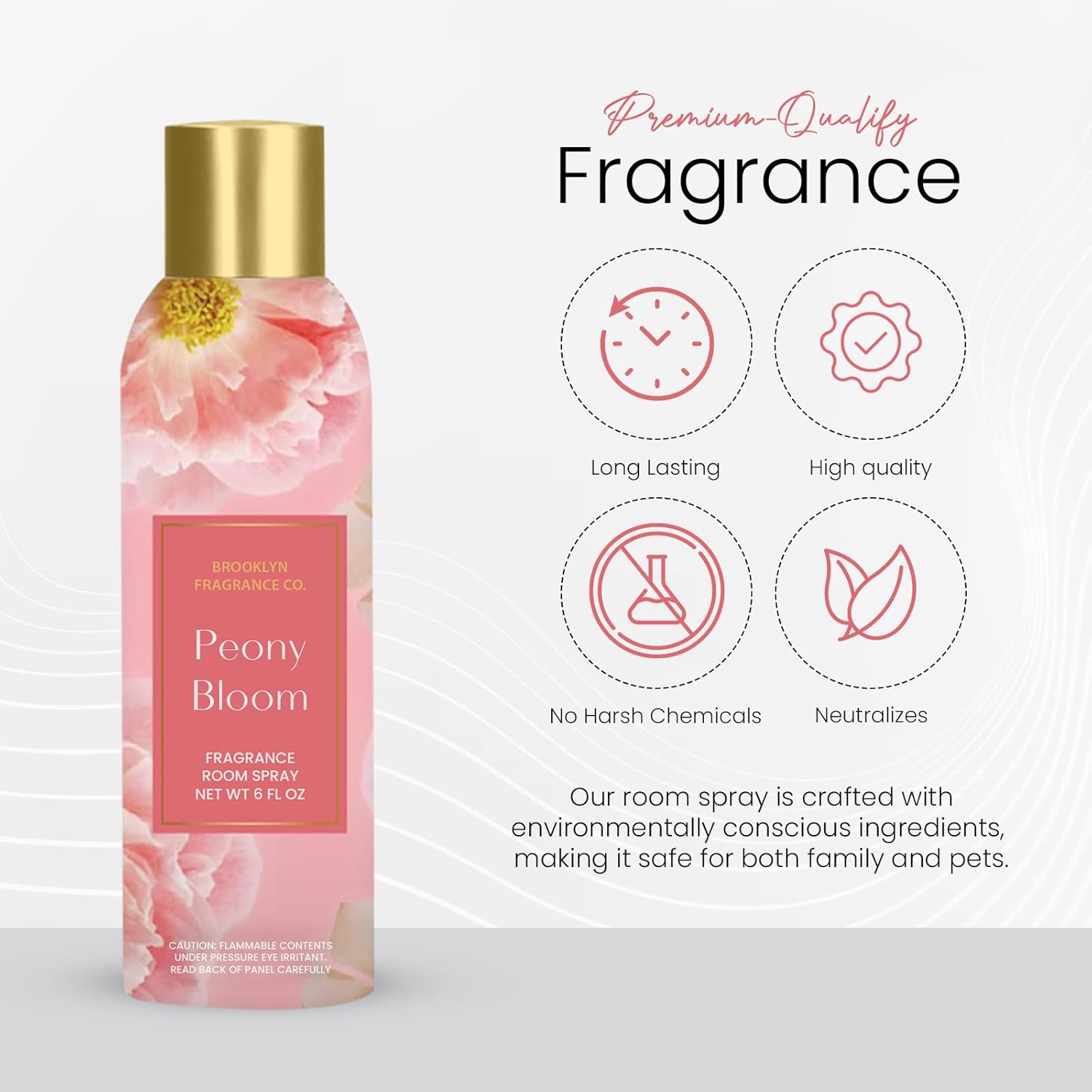 Brooklyn Fragrance Co Spring Floral Room Spray - 6 Fl Oz 1