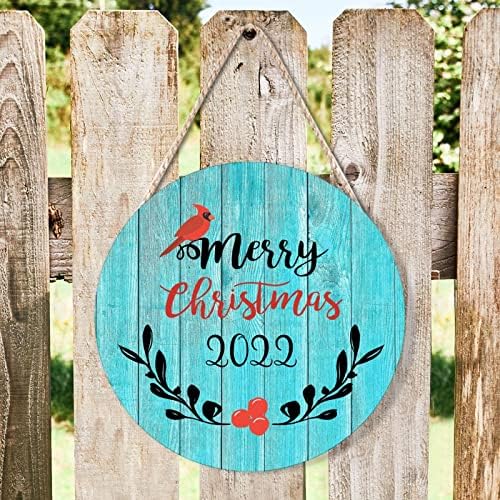 Red Bird Holly Berry Wreath Door Hanger 1