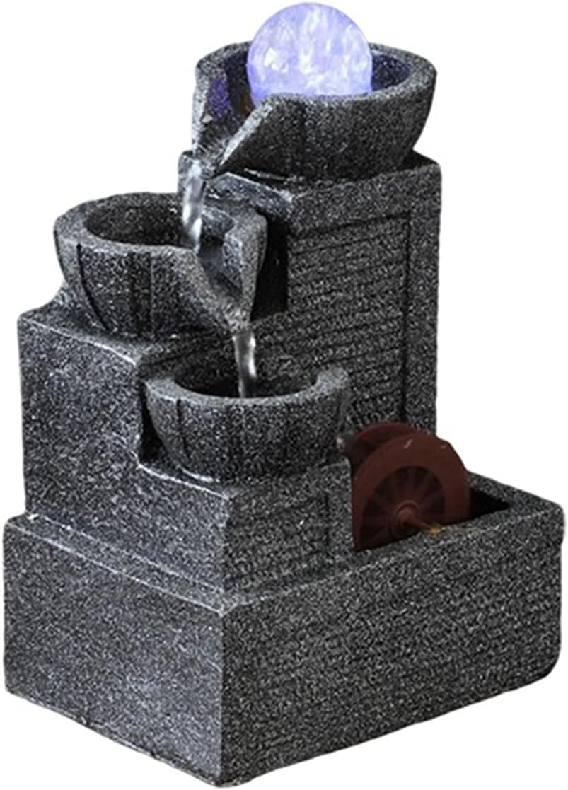 Tabletop Fountain for Home Office Yoga Desk Feng Shui