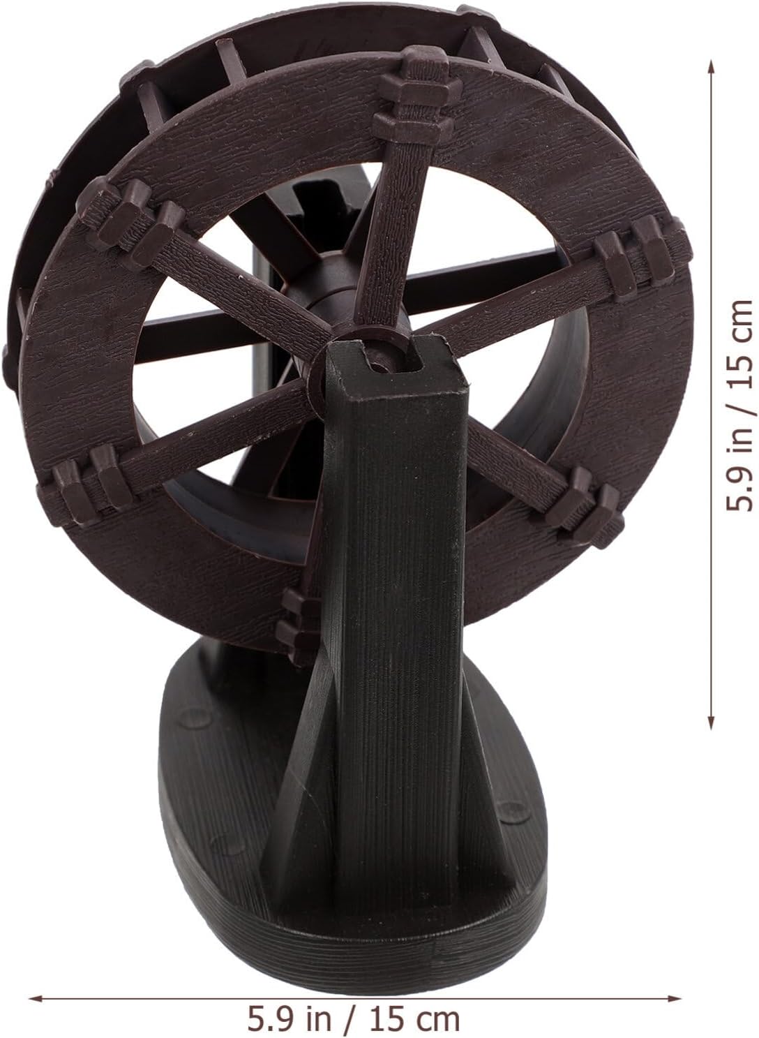 Luxshiny Mini Water Wheel - Decorative Indoor Fountain Accessory