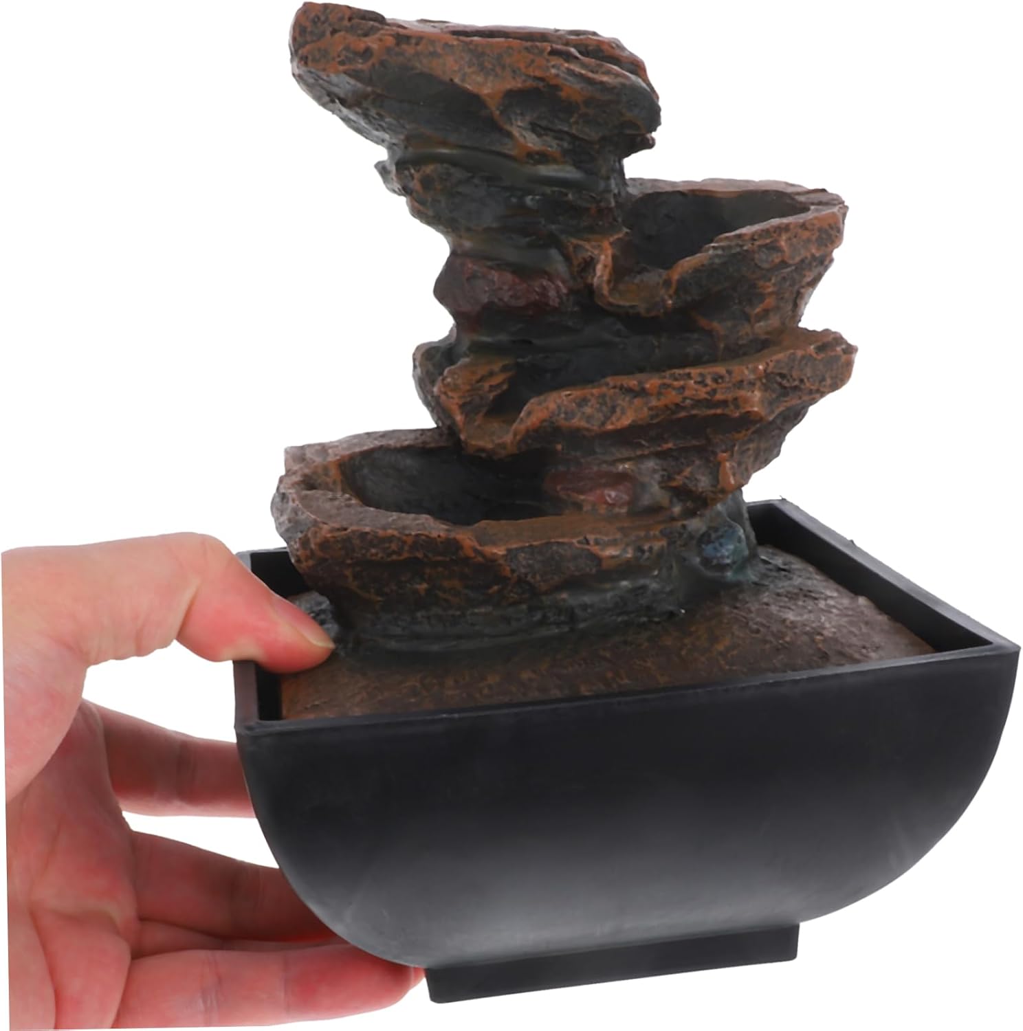 110v Decorative Tabletop Fountain for Office and Home Relaxation