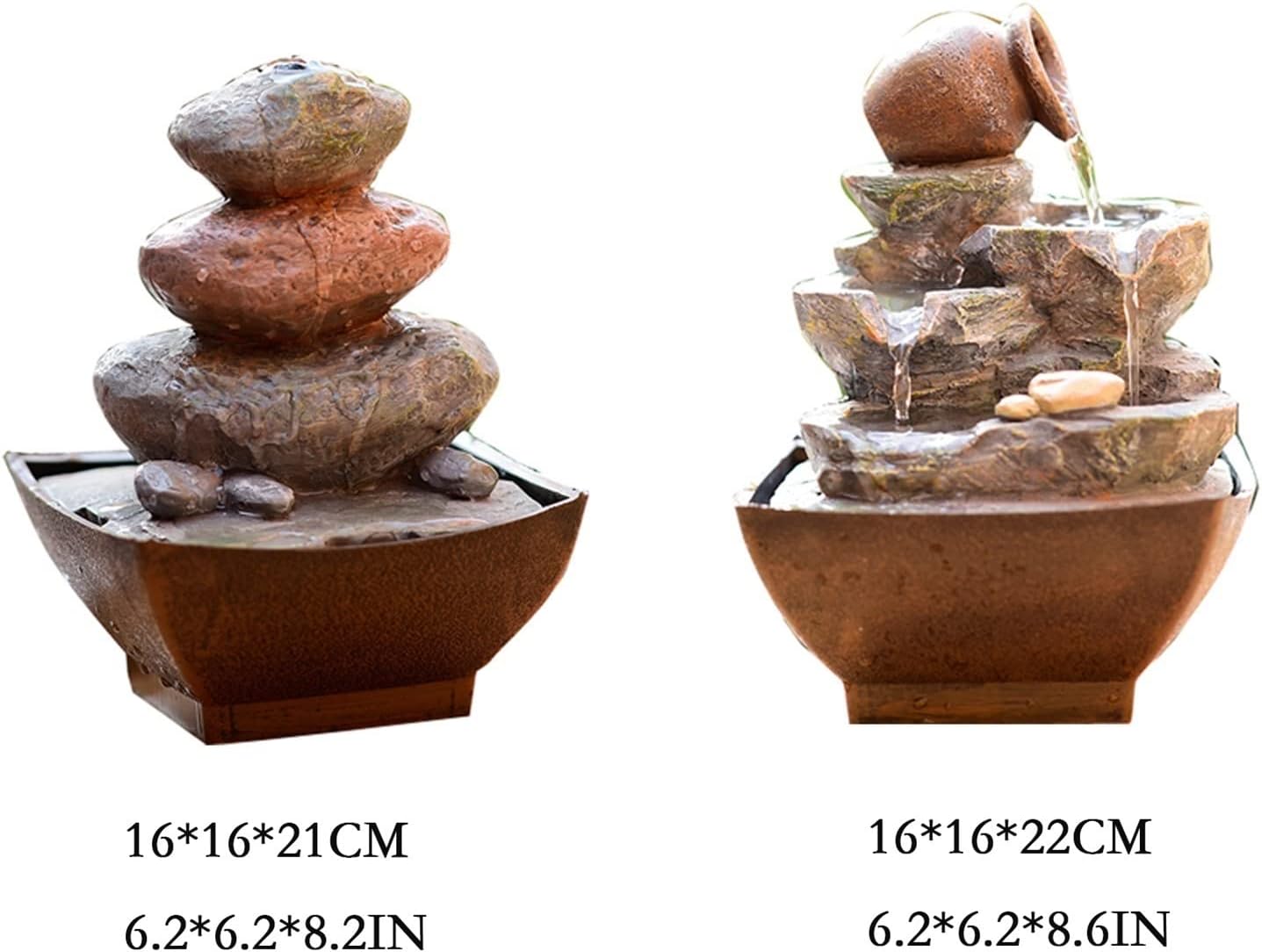 Tabletop Fountain Waterfall for Office Home Decor
