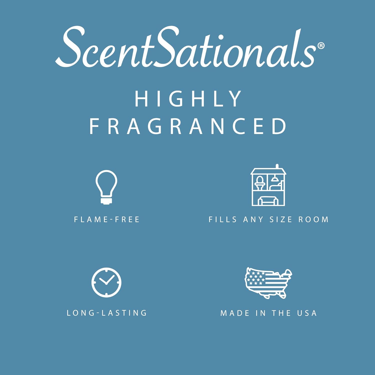 Scentsationals Wax Melts Coral Shores 24-Cubes 10oz
