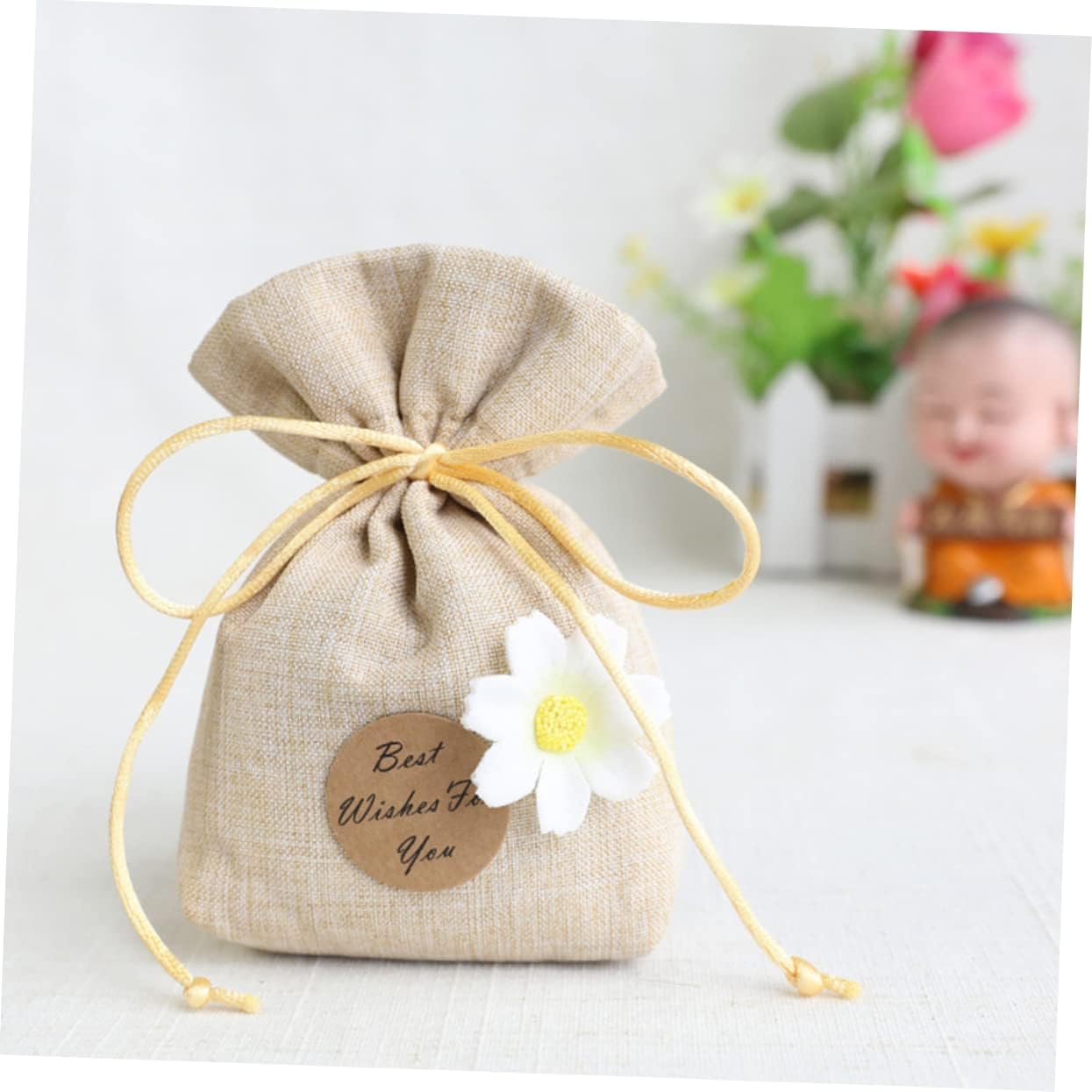Wakauto 6pcs Lavender Sachet Bags for Wardrobe Home and Car