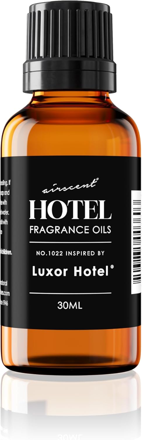 Air-Scent Hotel Diffuser Oil Inspired by The Luxor - 30 mL Glass Bottle with Dropper