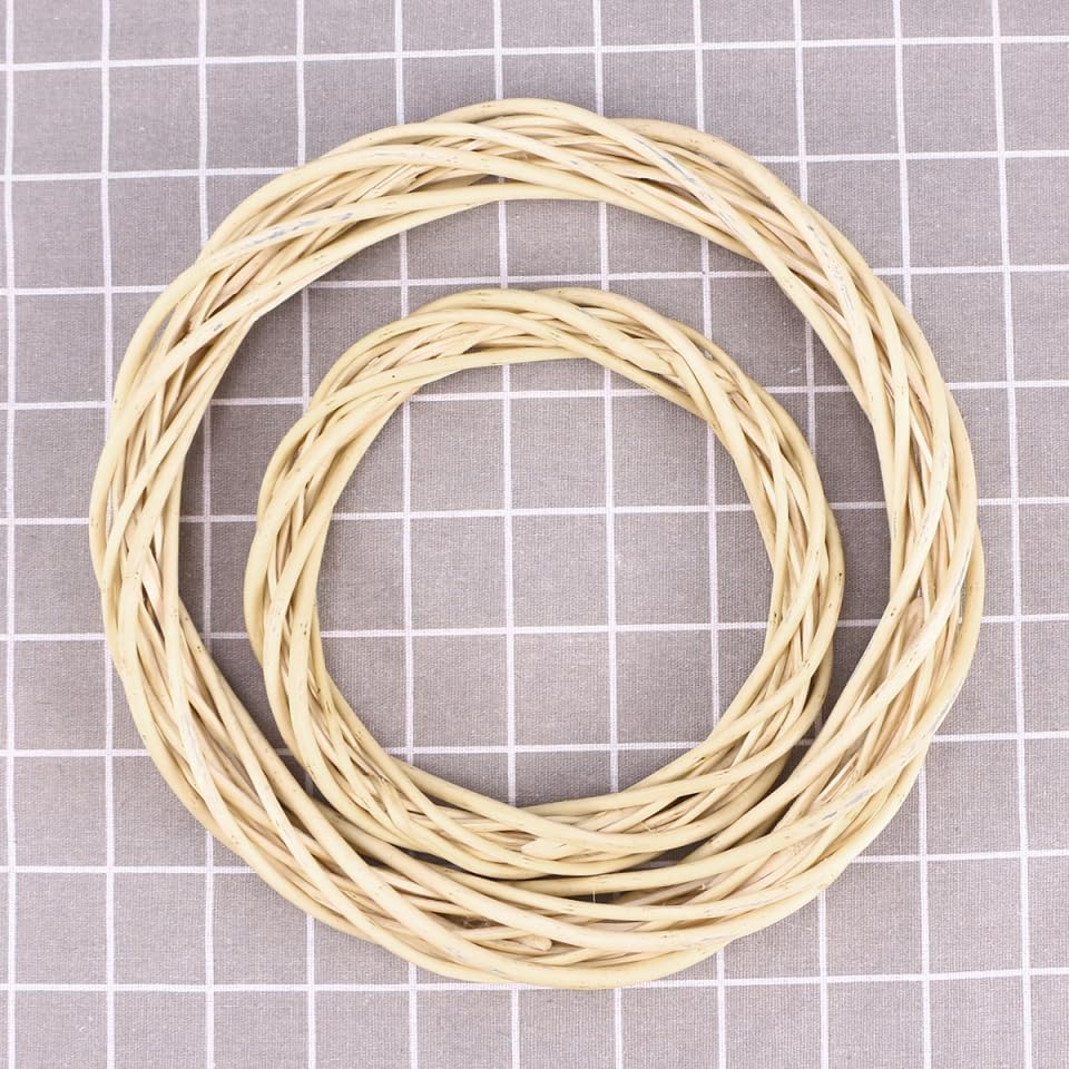 BESPORTBLE Grapevine Wreath for Home Decor and DIY Crafts