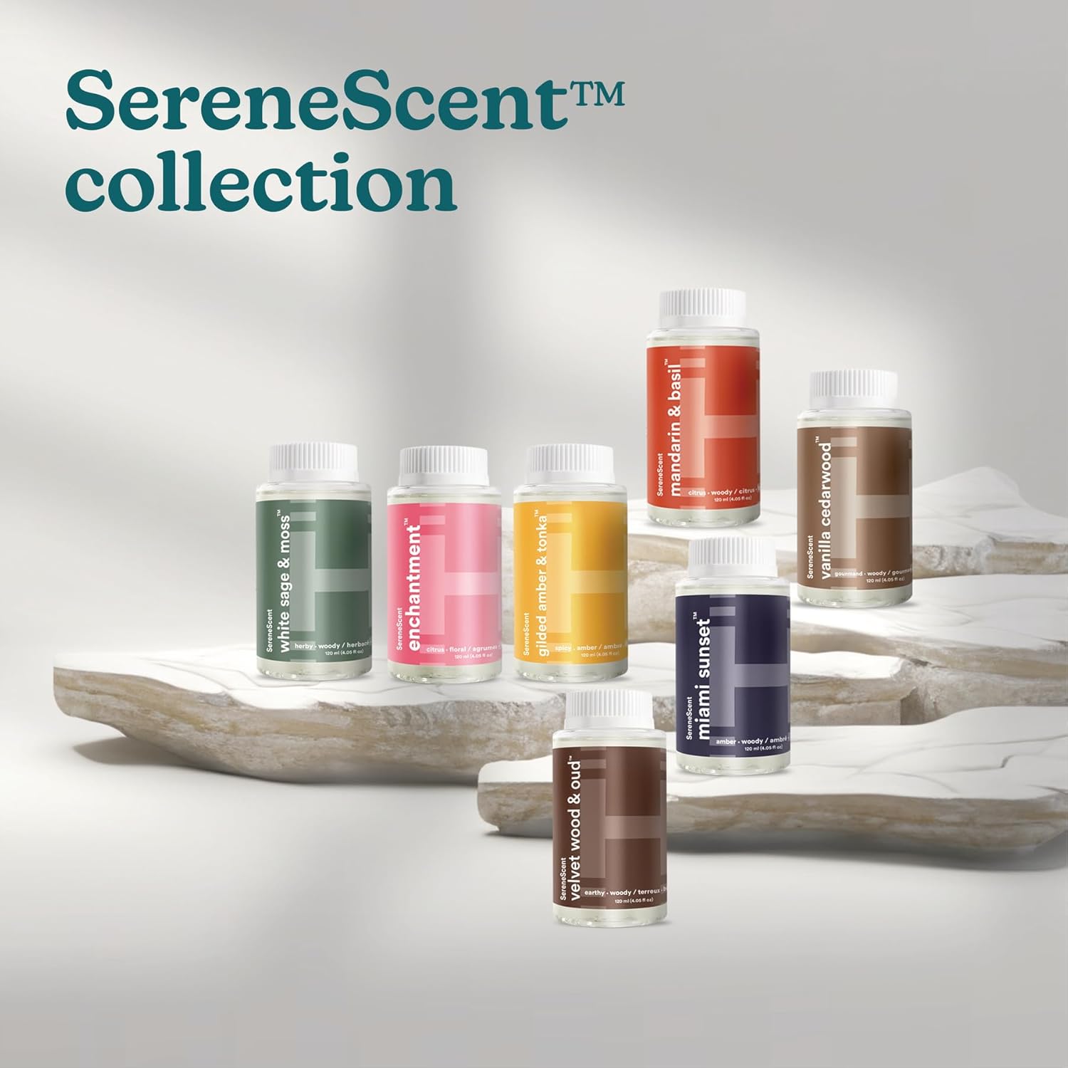 Homedics SereneScent Mandarin Basil Fragrance Oil 120 ml