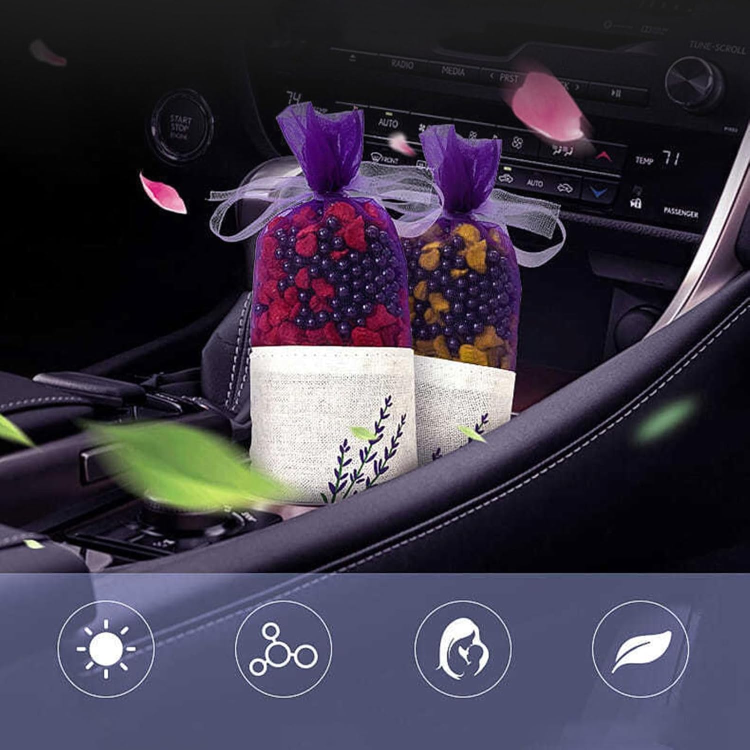 Lavender Sachets Bags 20PCS for Home Freshener