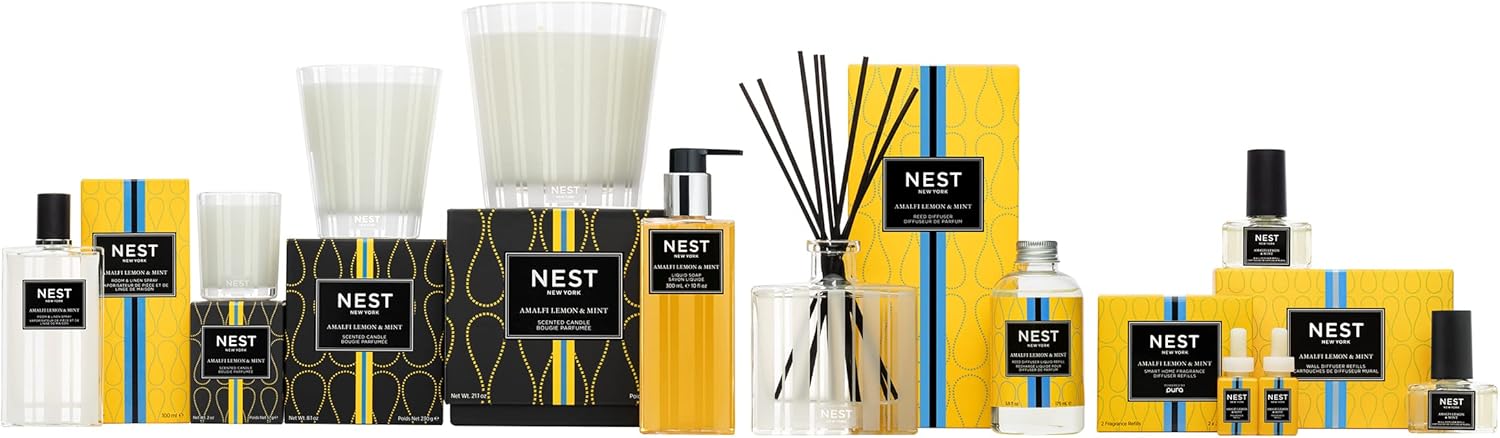 NEST New York Reed Diffuser Liquid Refill Amalfi Lemon Mint 59 fl oz