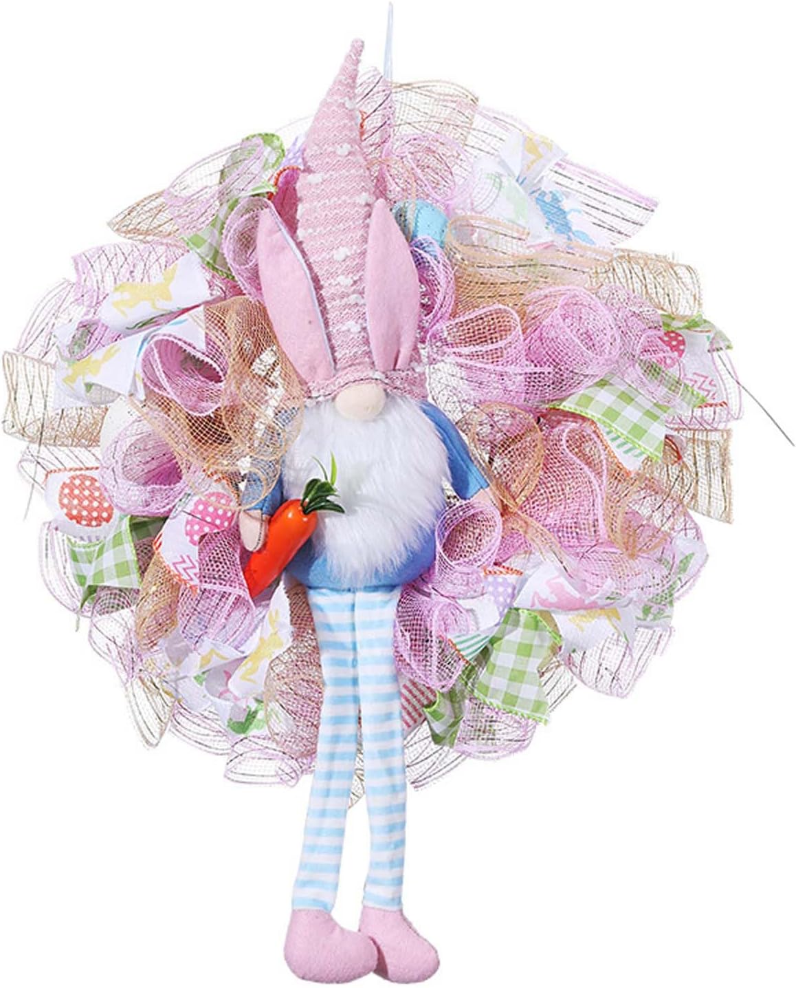 VIVIANYO HD Easter Bunny Wreath Decor