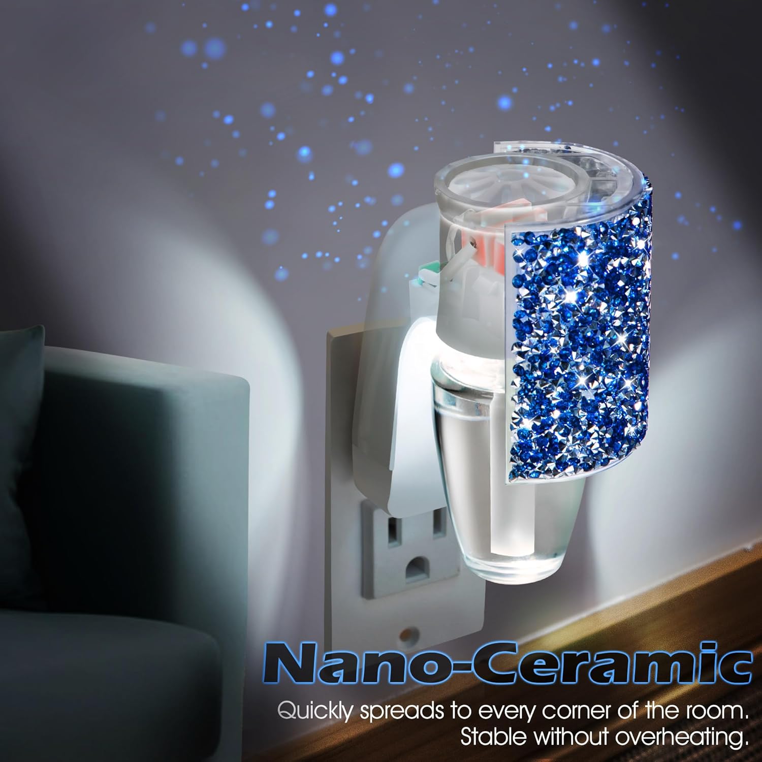 Hohean Wall Fragrance Plug In with Night Light
