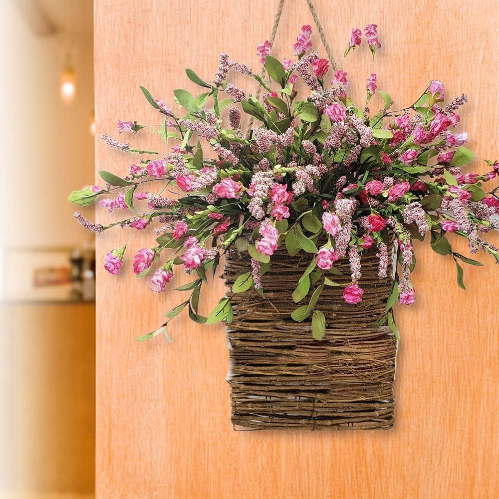 Cream Hydrangea Door Wreath - Elegant Summer Decor