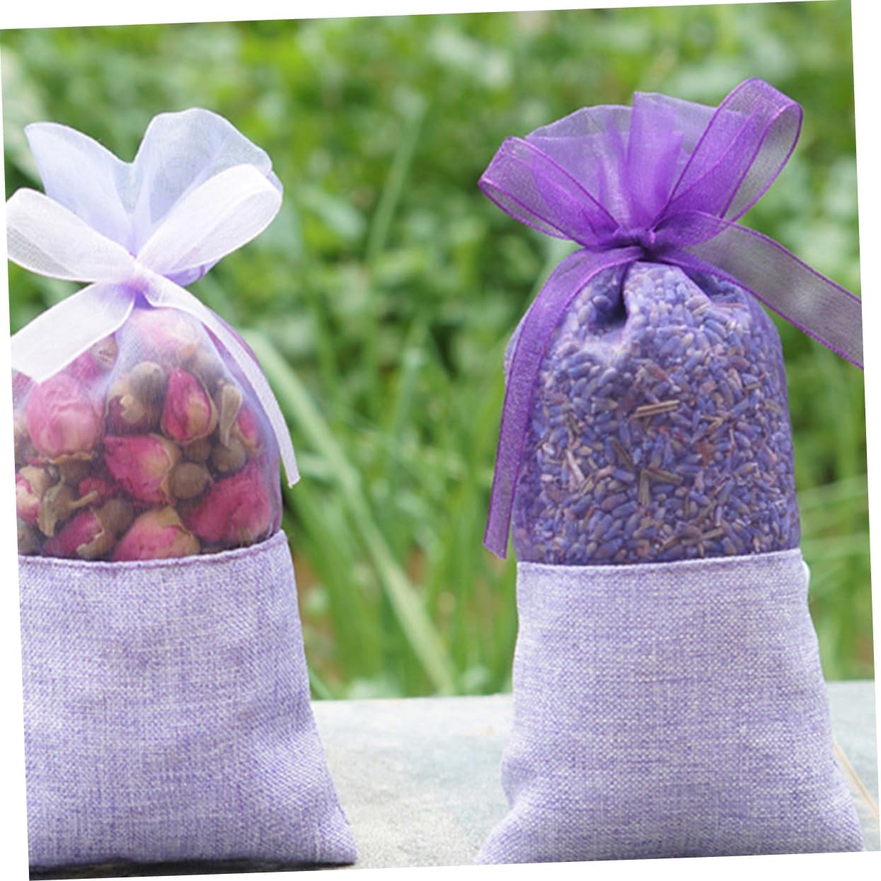 24pcs Lavender Sachet Bags for Closets Drawers Parties