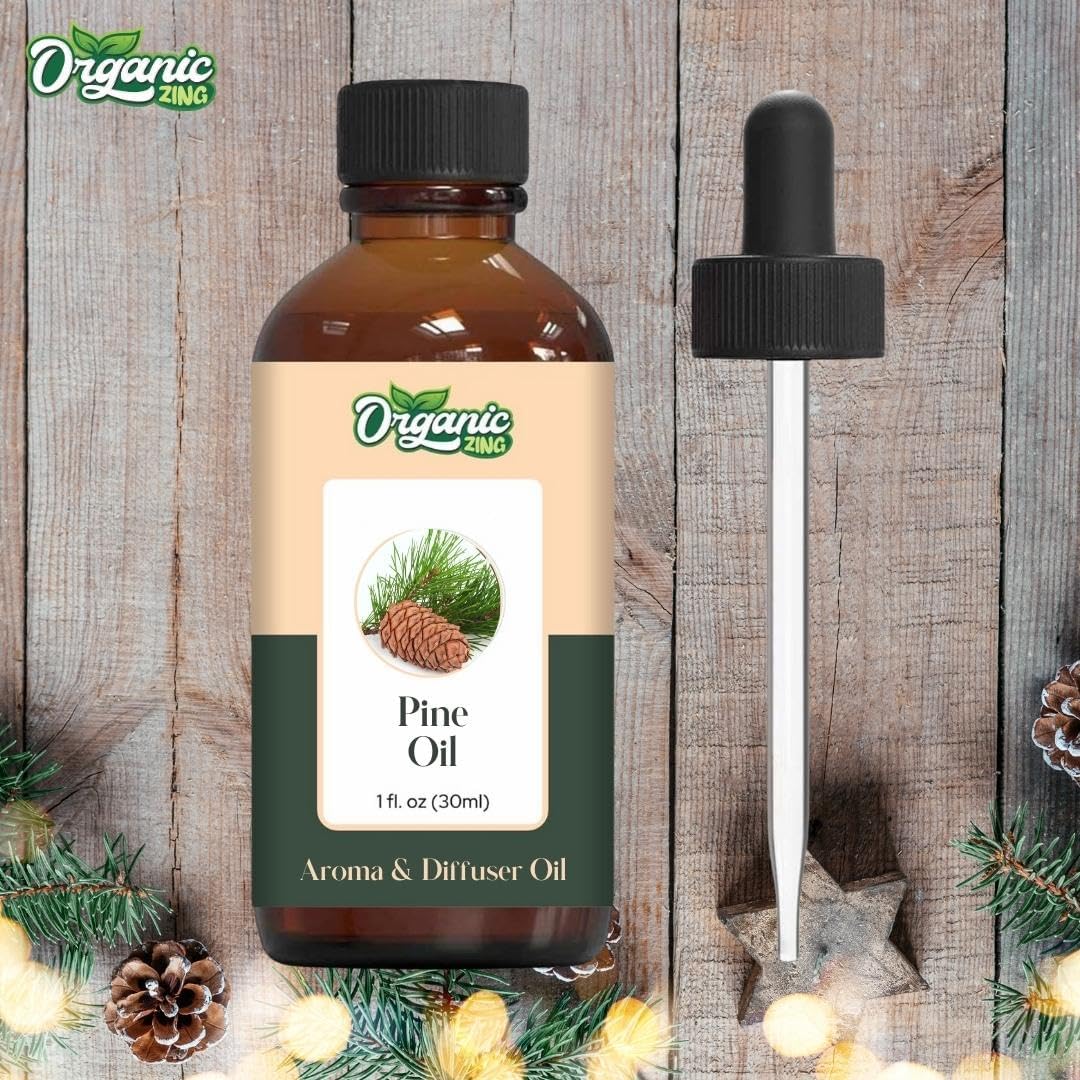 Organic Zing Pine Aroma Diffuser Oil 30 ml