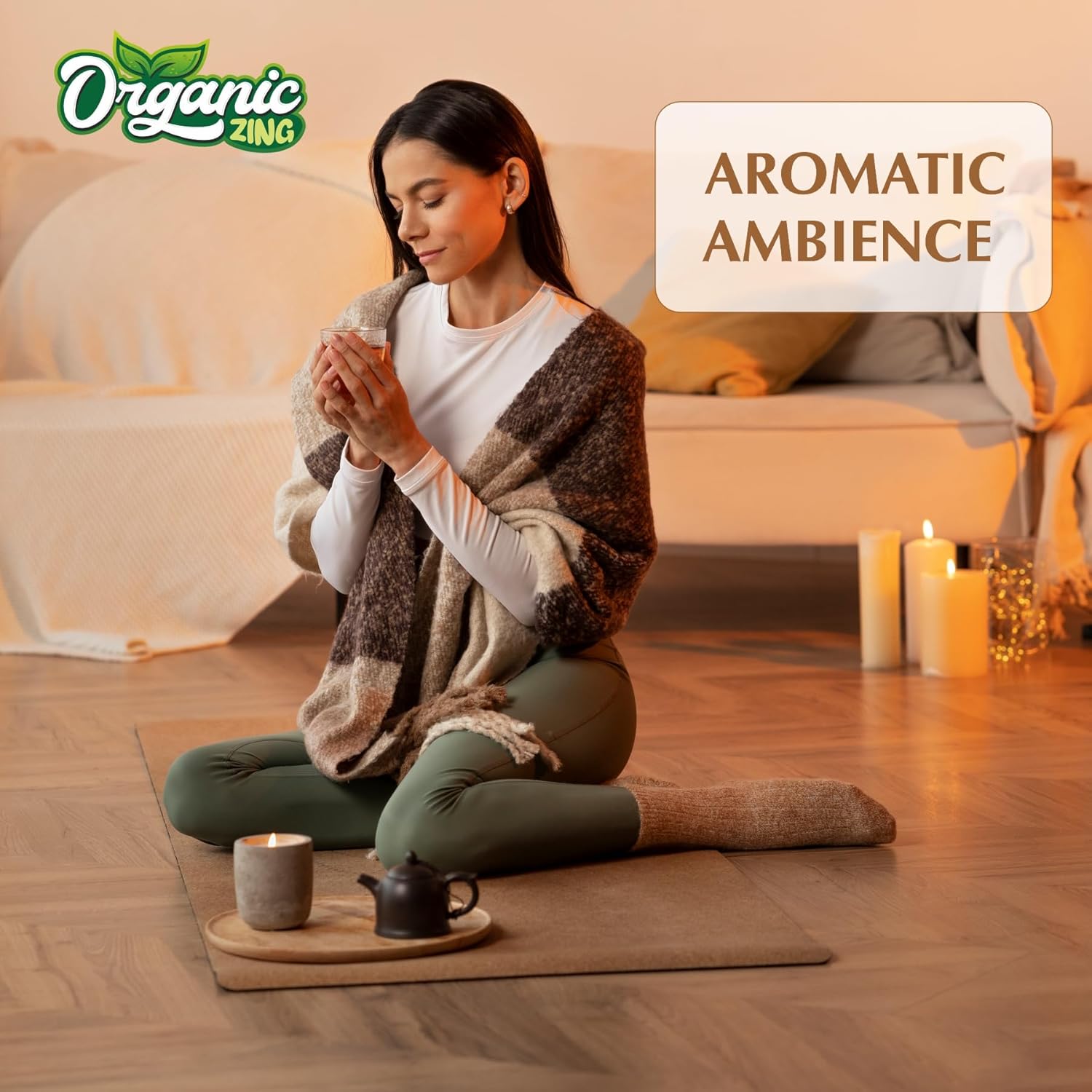 Organic Zing Pine Aroma Diffuser Oil 30 ml