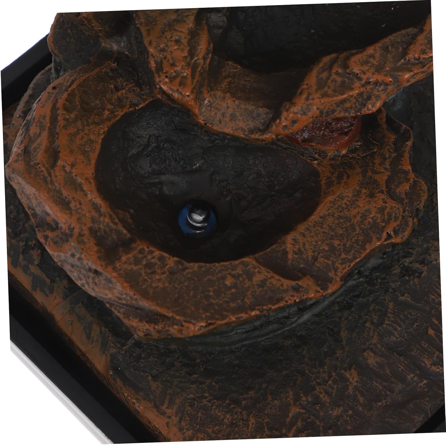 110v Tabletop Fountain with LED Light and Meditation Decor