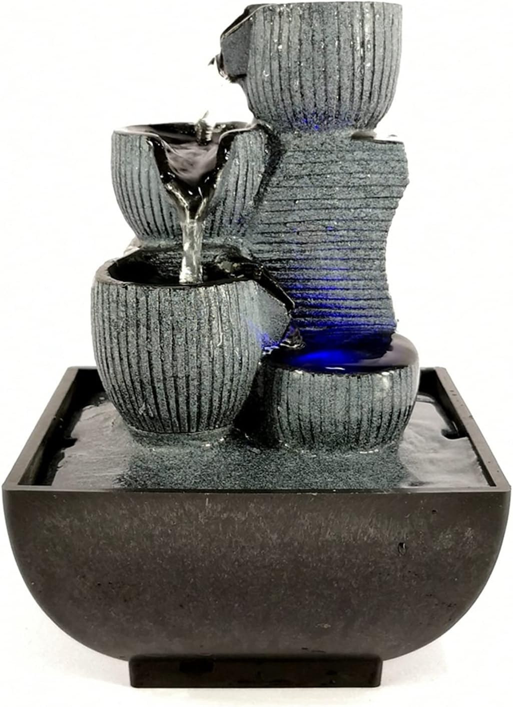 GLigeT Tabletop Fountain with LED Rolling Ball