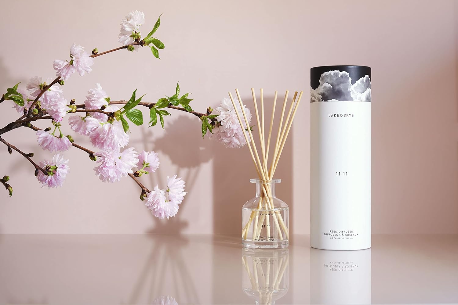 Lake Skye 11 11 Reed Diffuser - Sheer and Uplifting Scent