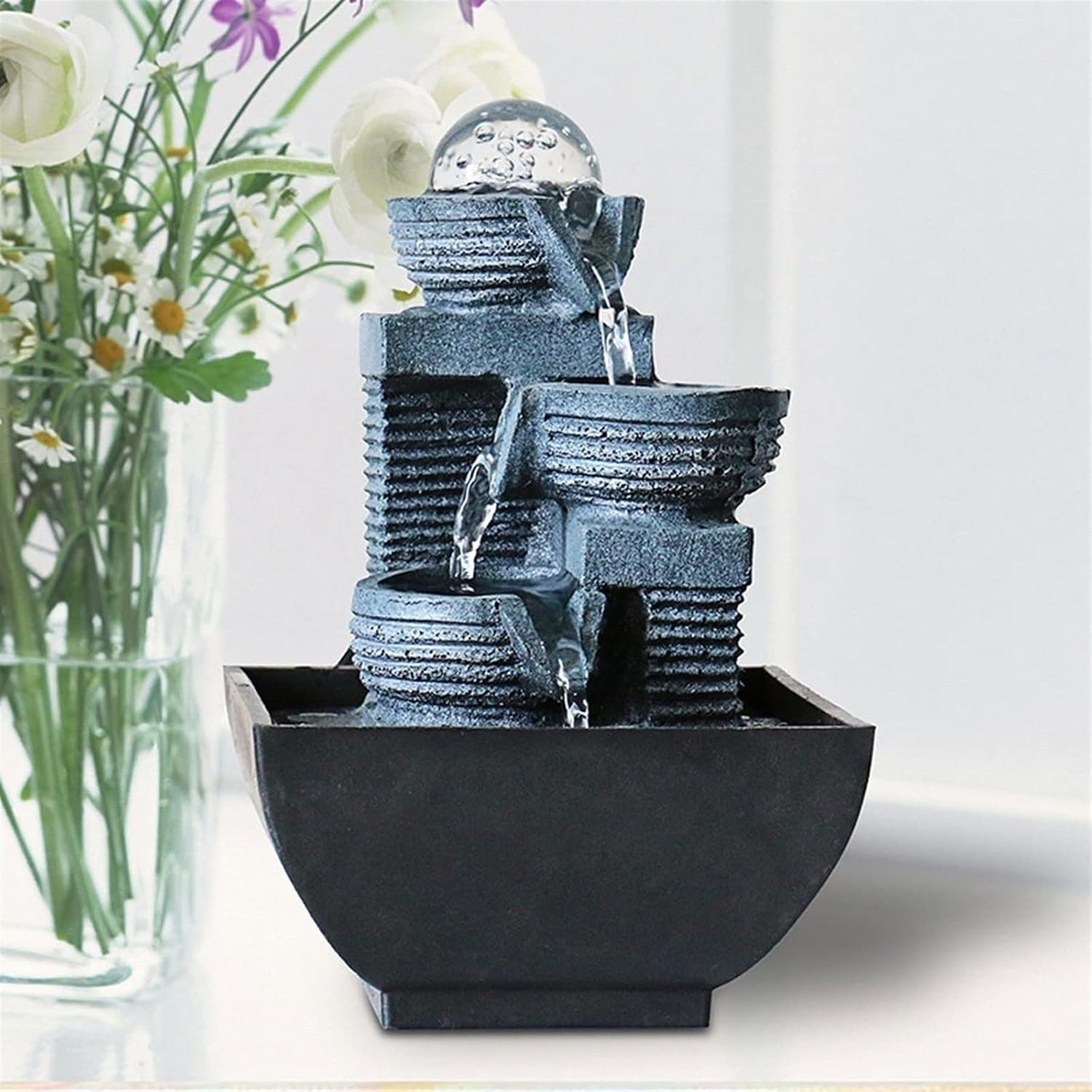 Nastya Indoor Waterfall Small Fountain Office Decor