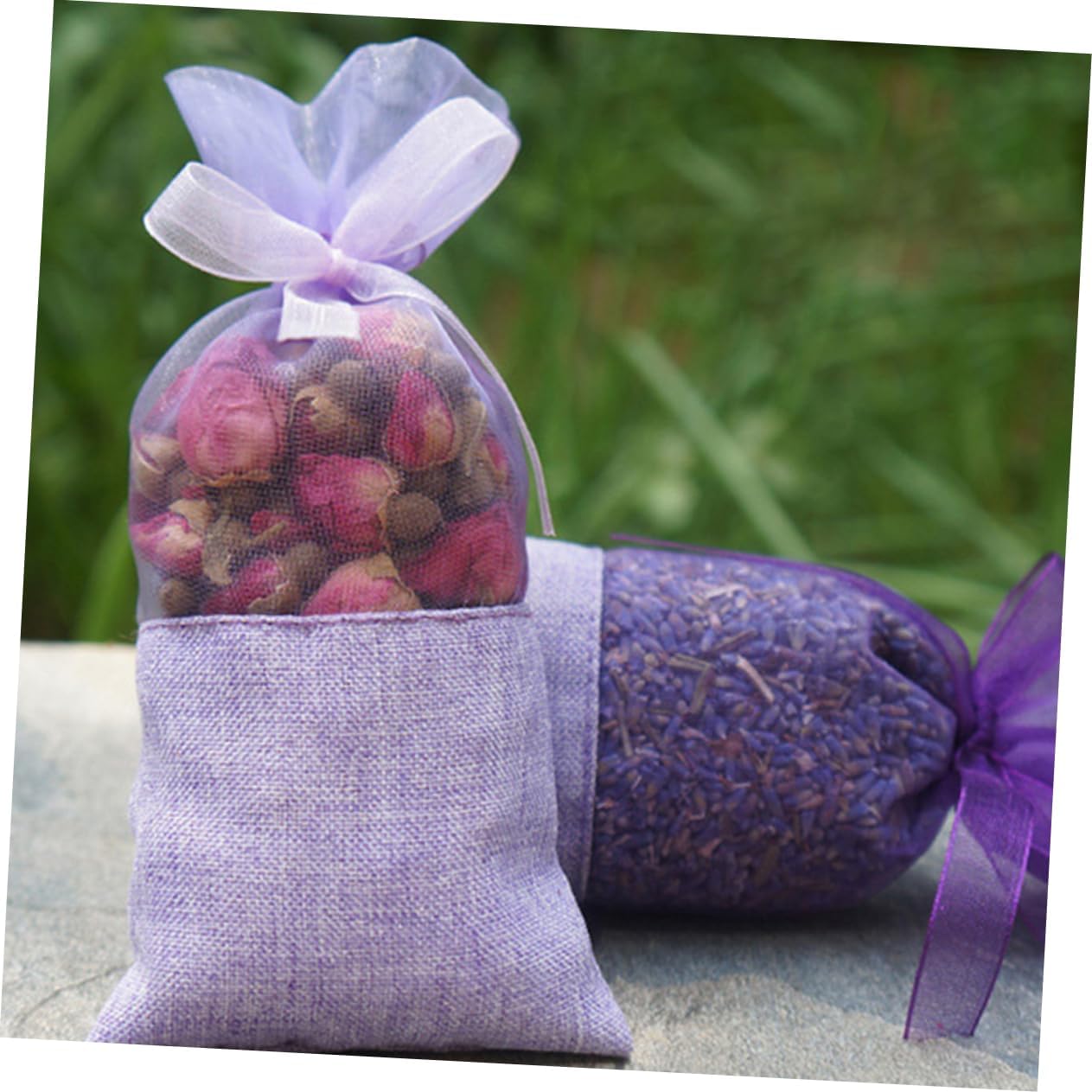 24pcs Lavender Sachet Bags for Closets Drawers Parties