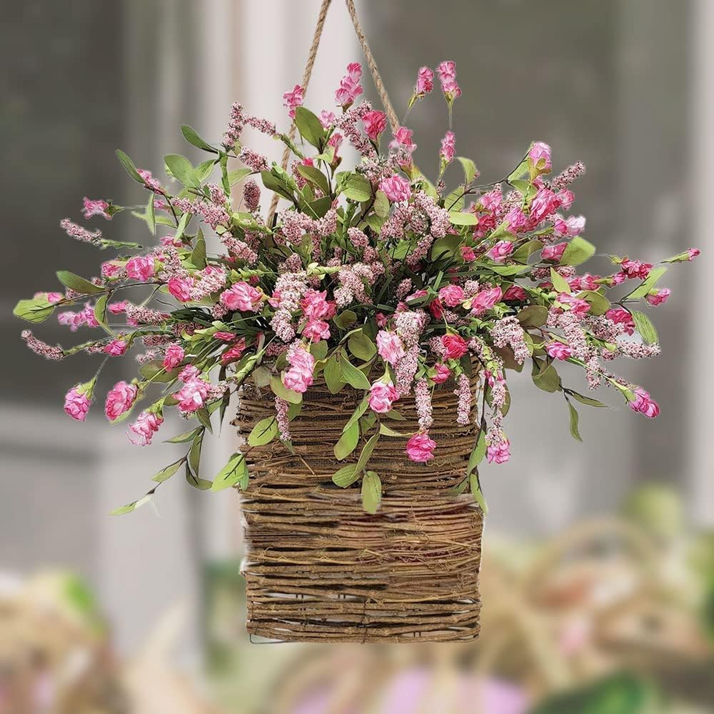 Cream Hydrangea Door Wreath - Elegant Summer Decor