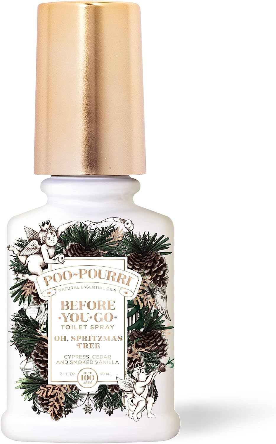 Poo-Pourri Toilet Spray Vanilla Bourbon 2 Fl Oz