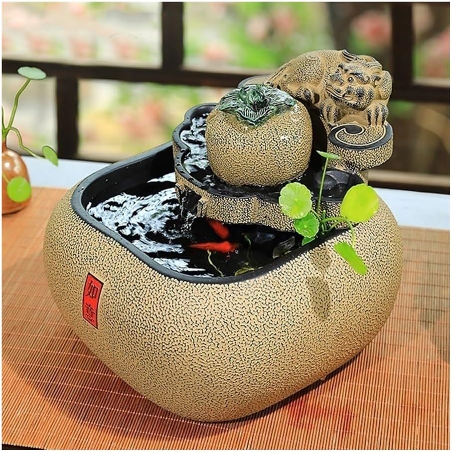 Elegant Desktop Fountain for Home Office Decor