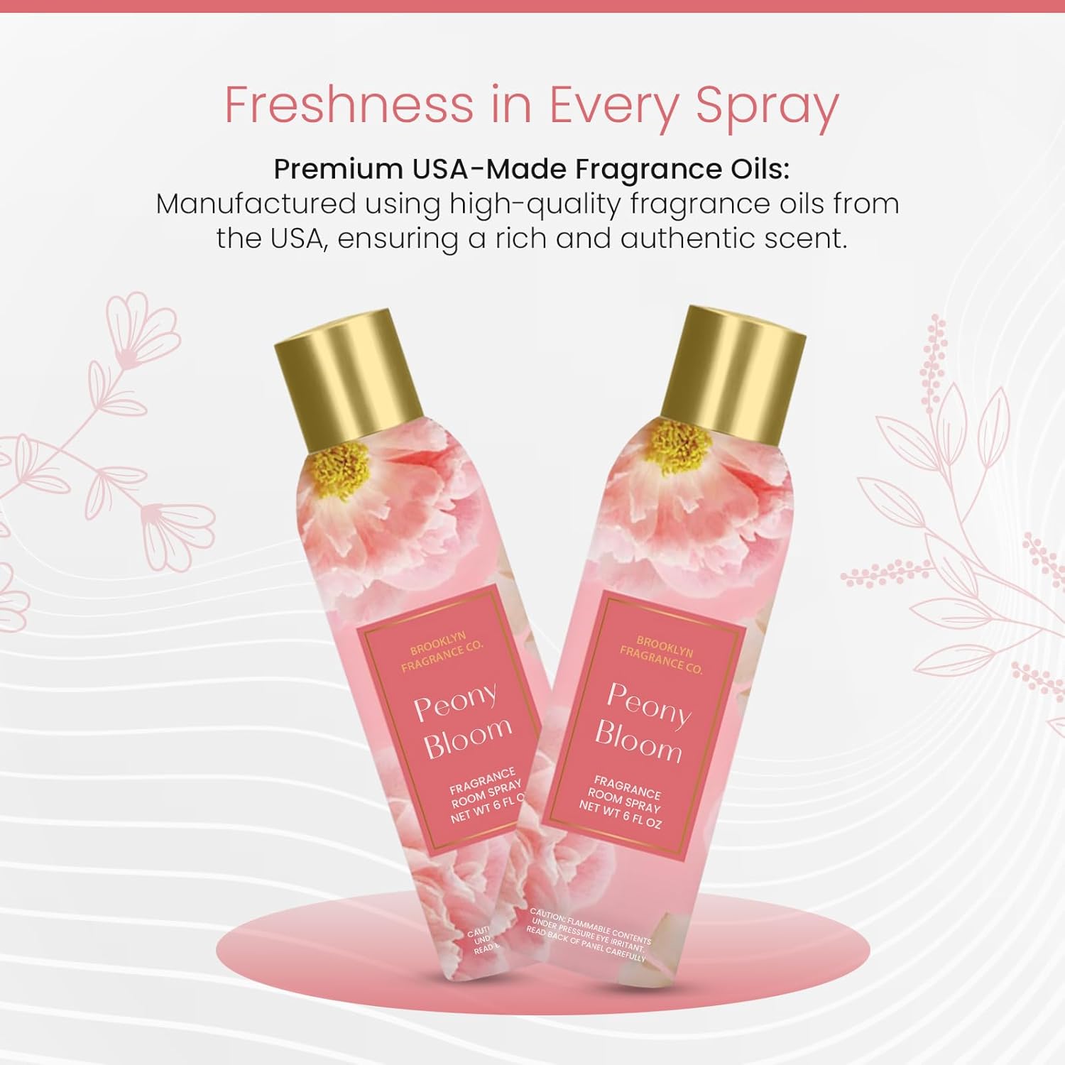 Brooklyn Fragrance Co Spring Floral Room Spray - 6 Fl Oz 1
