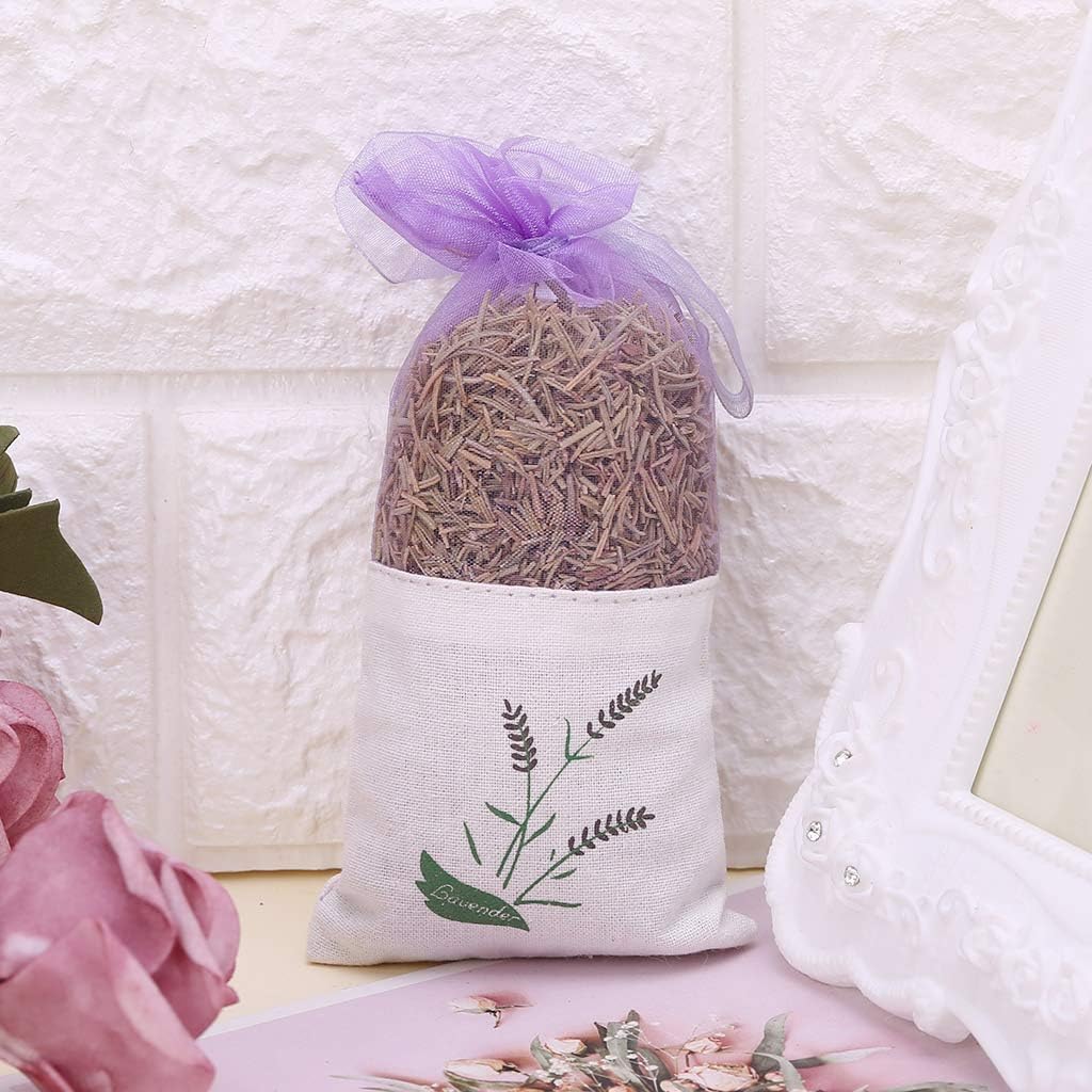 Natural Dried Rosemary Sachet Bag for Wardrobe Car and Air Freshener