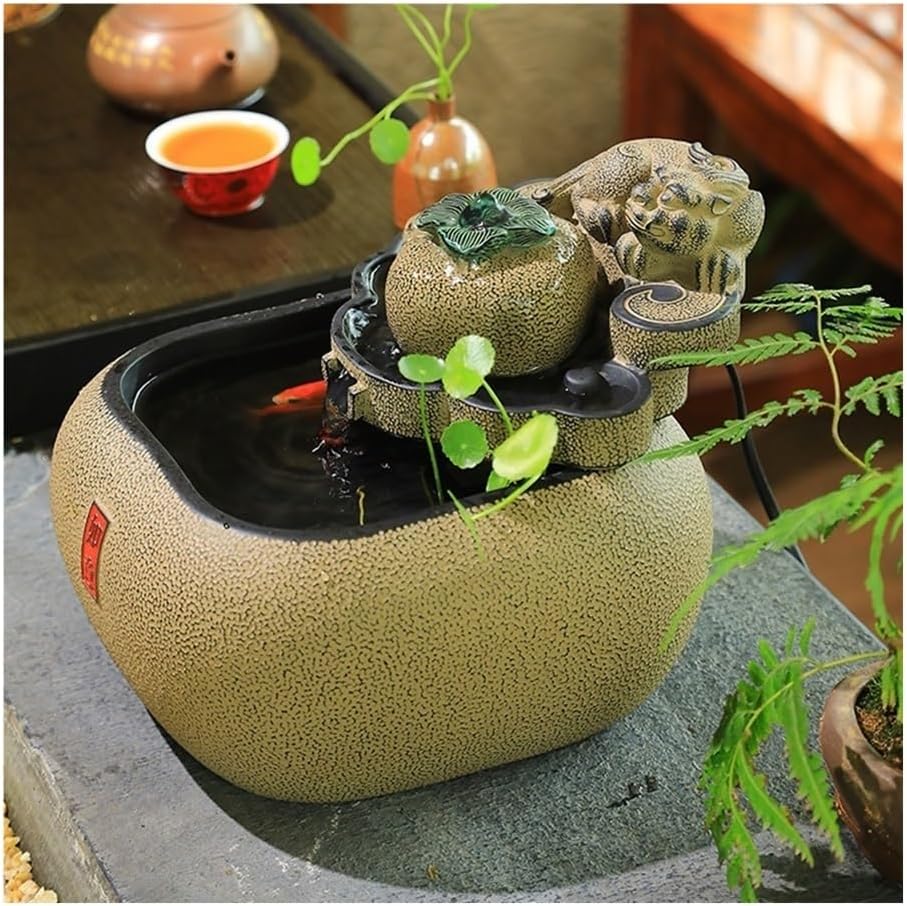 Elegant Desktop Fountain for Home Office Decor