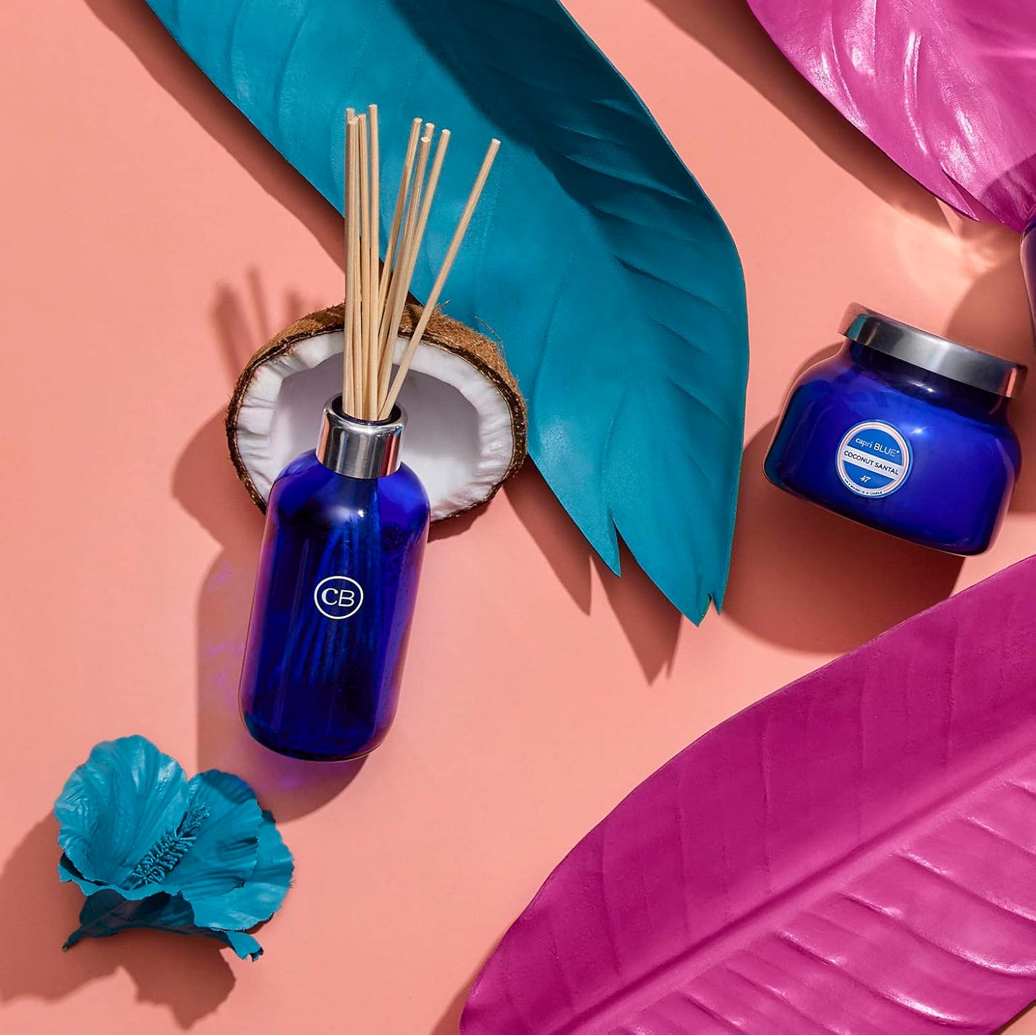 Capri Blue Coconut Santal Reed Diffuser Set
