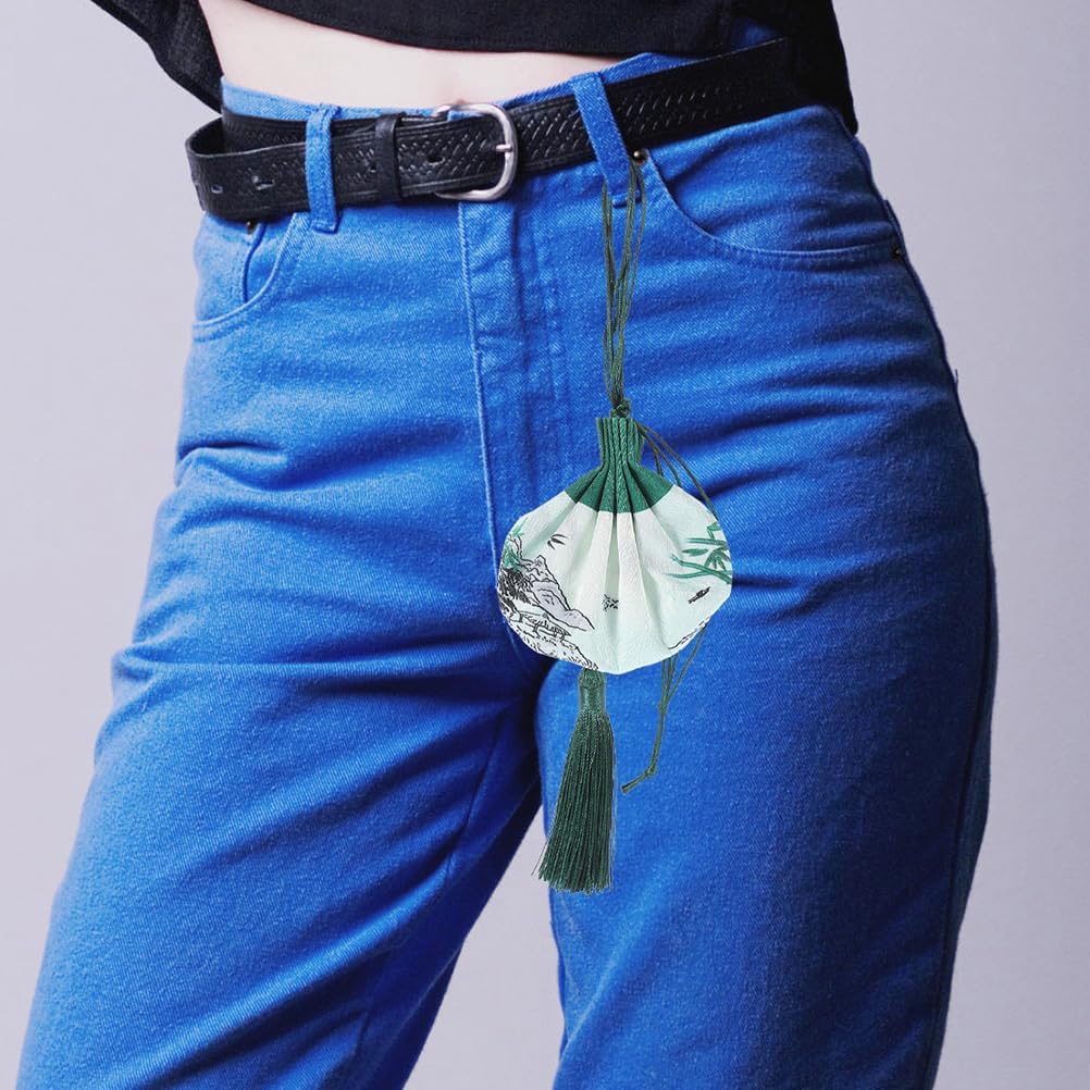 LOGOFUN 6 Pcs Empty Sachet Bags Multi Functional Decorative Gift Pouch for Costume Accessories