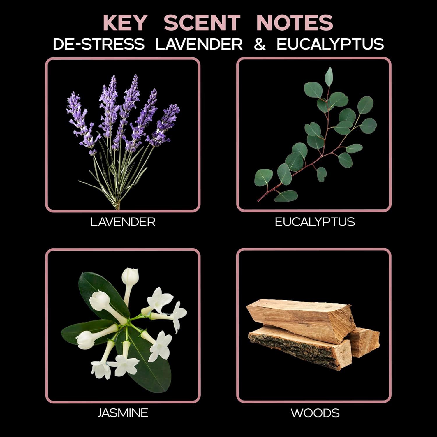 LOVSPA De-Stress Lavender Eucalyptus Reed Diffuser Set